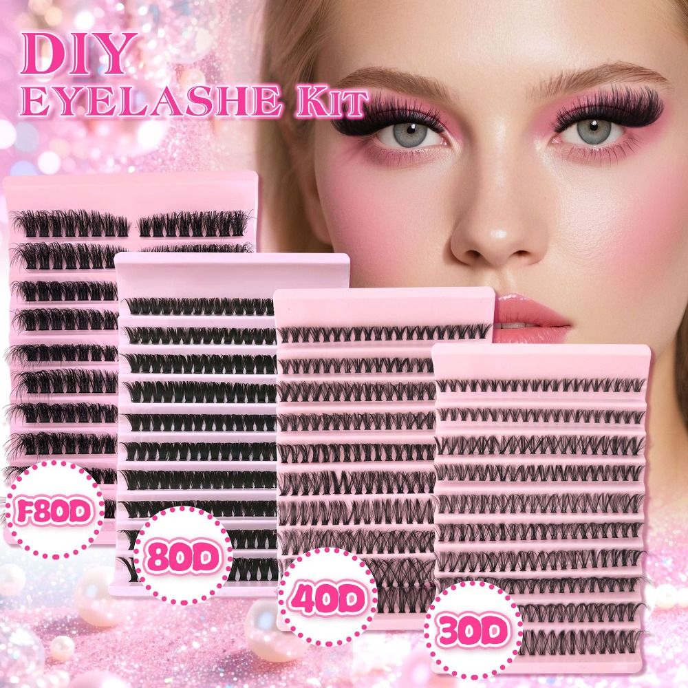 Eyelash Extension Natural Look - 내추럴 룩 인조 속눈썹 위스피 스타일