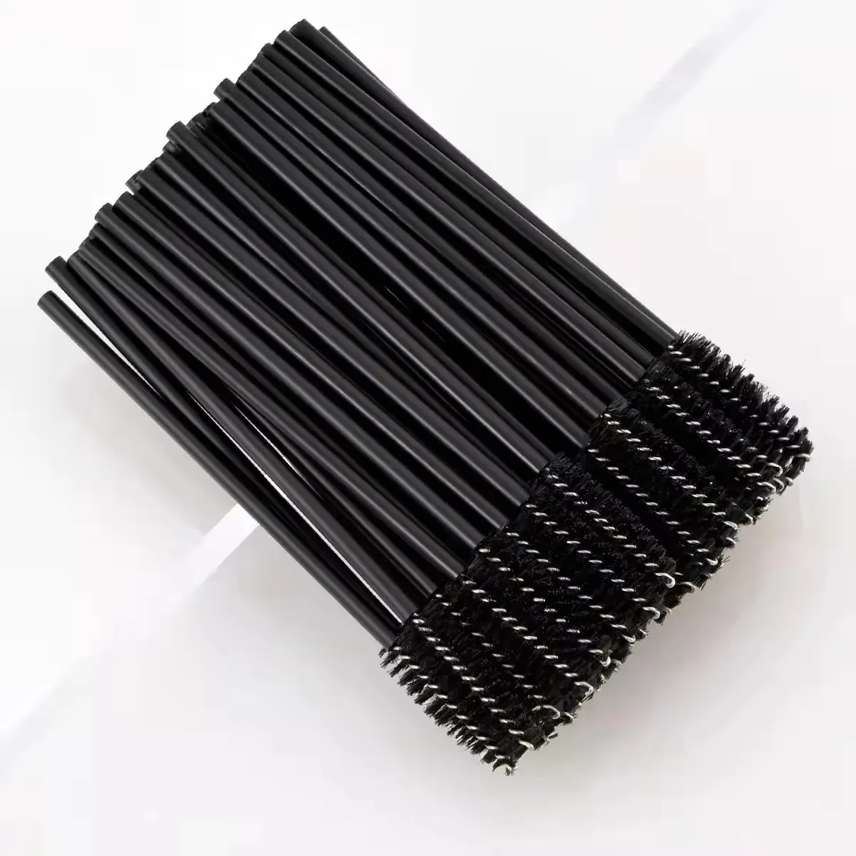 Eyelash Extension Eyeliner - 50/500개 일회용 눈썹 속눈썹 브러쉬 완드