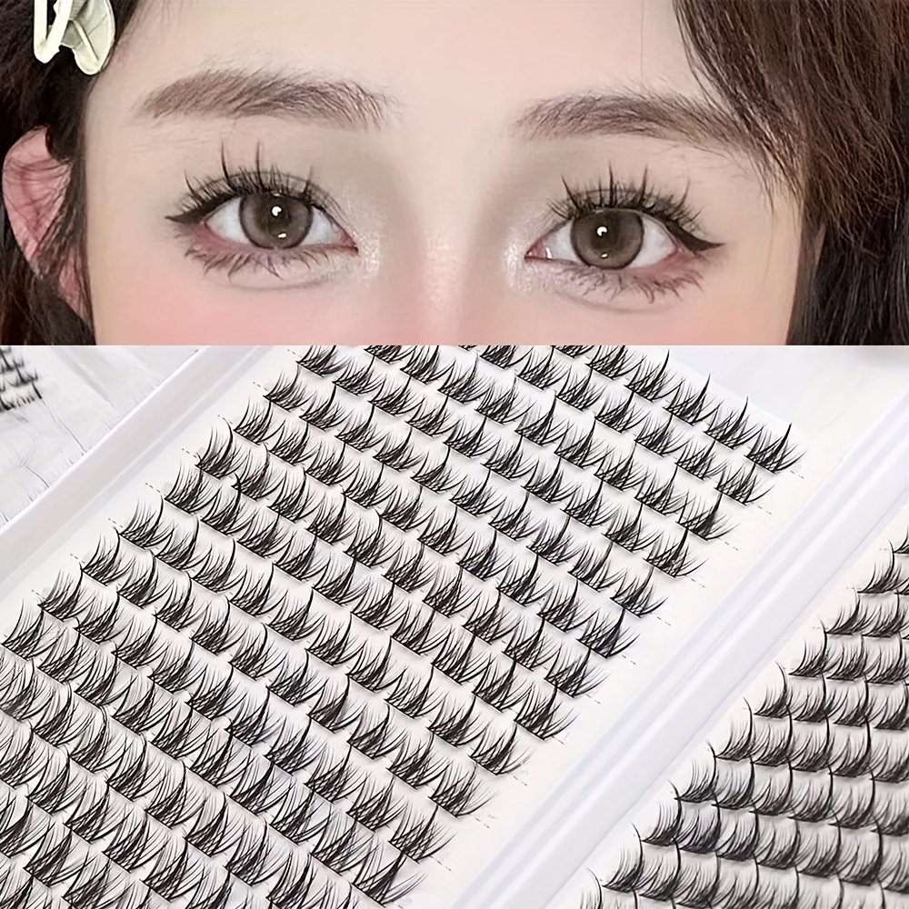 Eyelash Extension Anime Style - 320 클러스터 속눈썹 북 - DIY