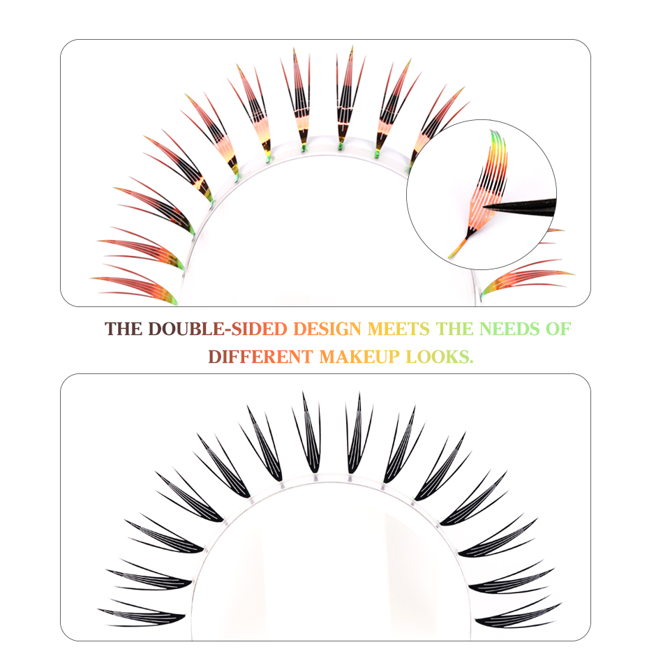새로운 애니메이션 속눈썹 만화 스타일 깃털 모양 코믹  - Eyelash Extension Anime Style 리뷰 및 가격