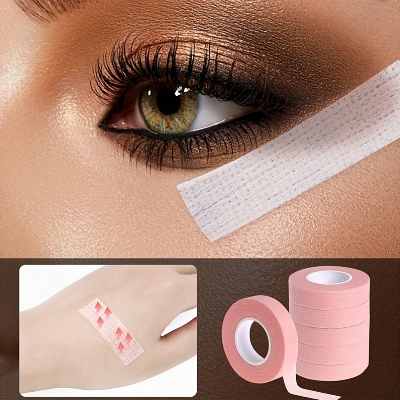3롤 마이크로포러스 아이 메이크업 테이프, 저자극성 통 - Eyelash Extension Eyeliner 리뷰 및 가격