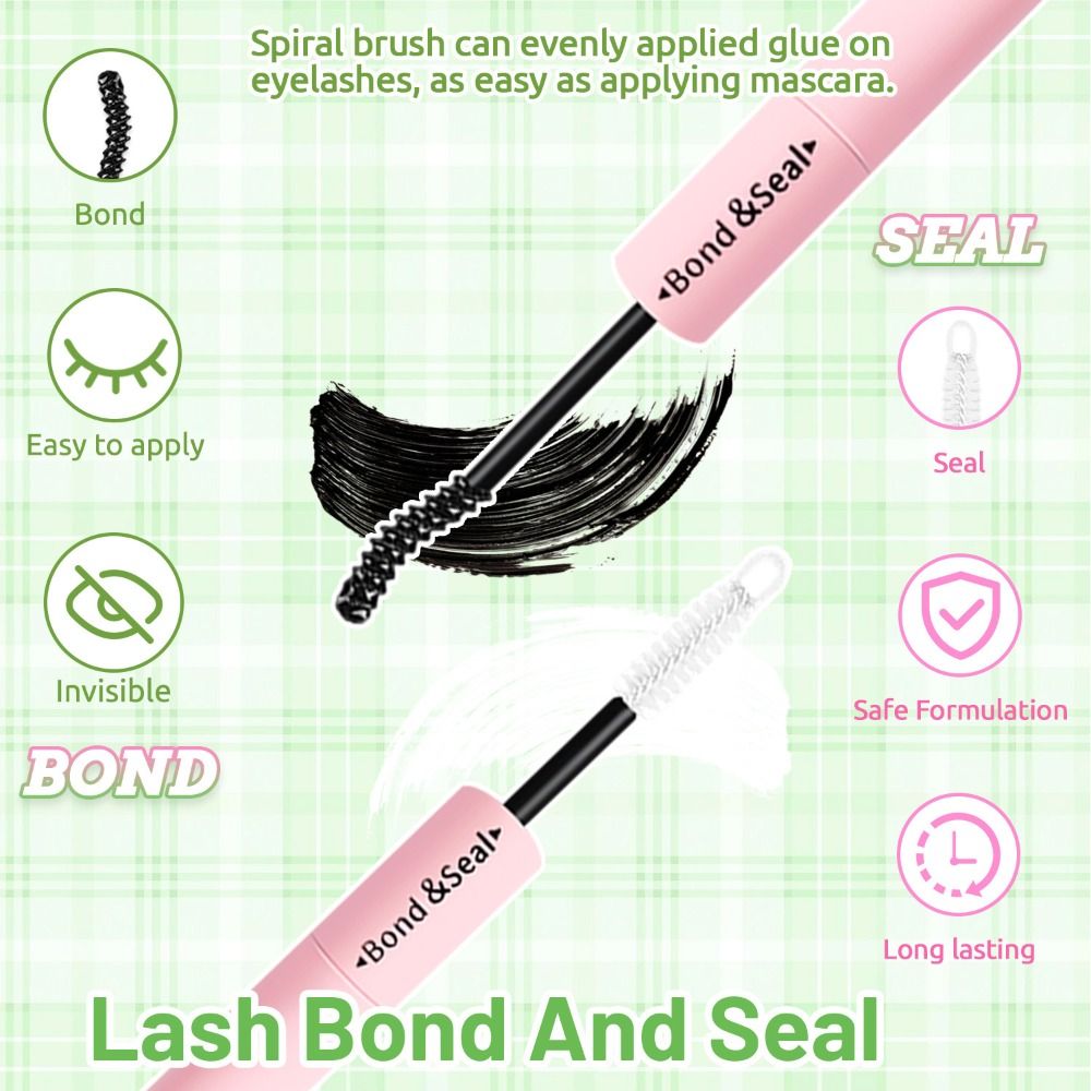 내추럴 룩 인조 속눈썹 본드 앤 씰 클러스터 디자인 3 - Eyelash Extension Natural Look 리뷰 및 가격