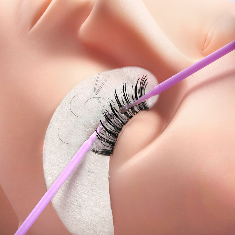 50/100PCS 일회용 마이크로 브러쉬 속눈썹 연장  - Eyelash Extension Eyeliner 리뷰 및 가격