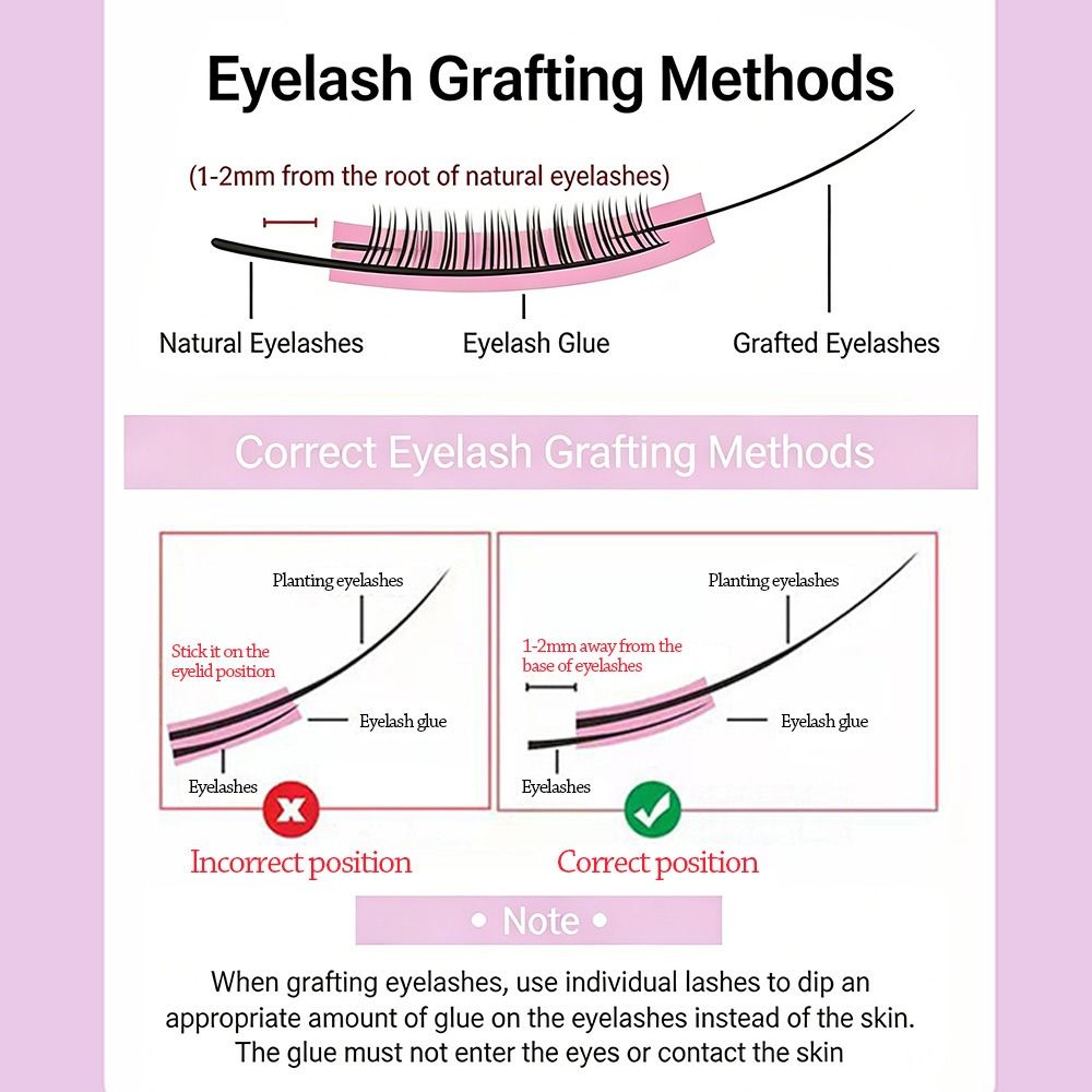12줄 내추럴 룩 인조 속눈썹, 위스피 스타일, 접착  - Eyelash Extension Natural Look 리뷰 및 가격