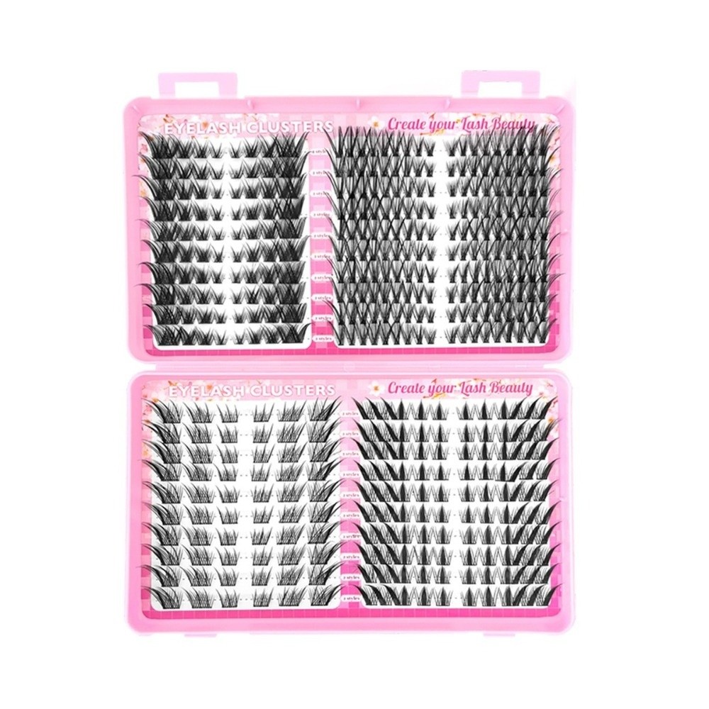 핫 내추럴 룩 인조 속눈썹 블랙 C컬 3D 효과 가짜  - Eyelash Extension Natural Look 리뷰 및 가격