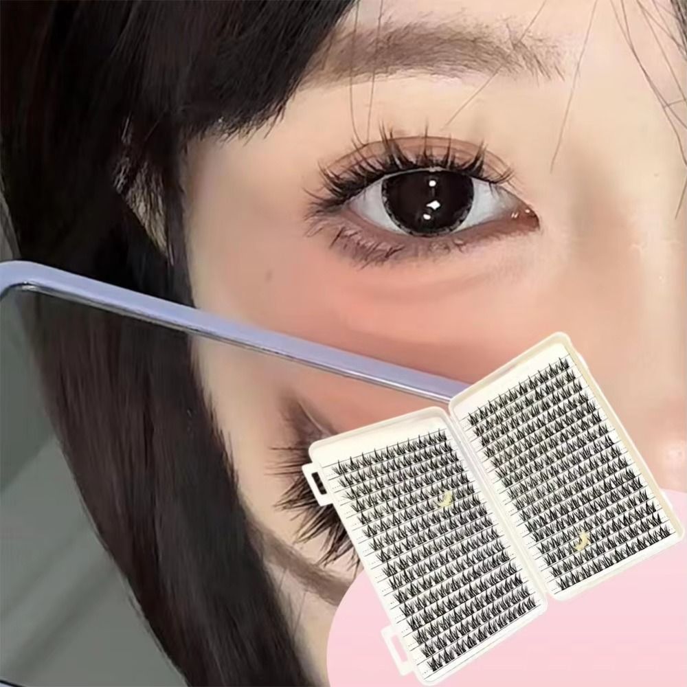 자연스러운 룩의 인조 속눈썹 본드 앤 실 클러스터 디자 - Eyelash Extension Natural Look 리뷰 및 가격