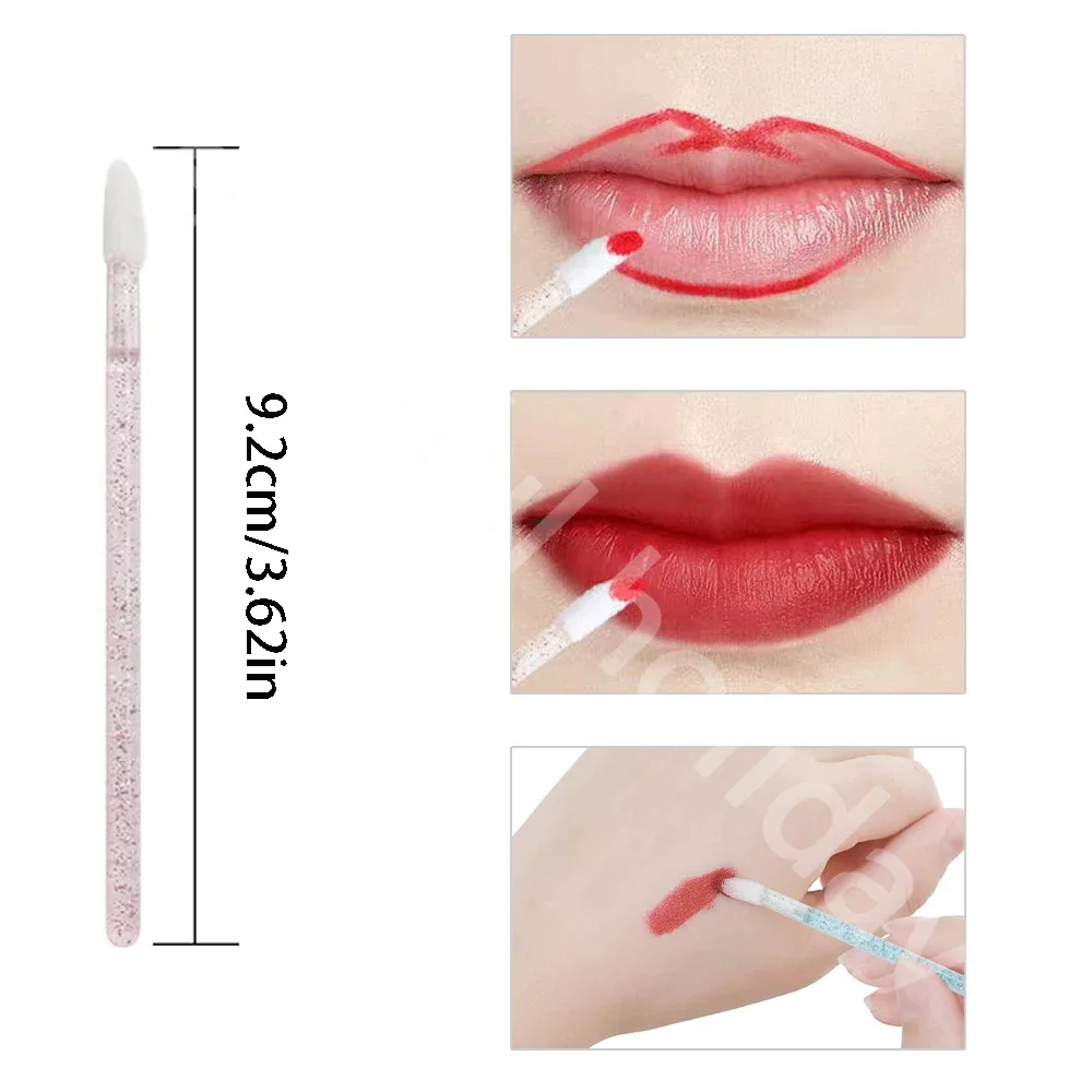 500PCS 일회용 립 브러쉬 메이크업 브러쉬 립스틱  - Eyelash Extension Eyeliner 리뷰 및 가격