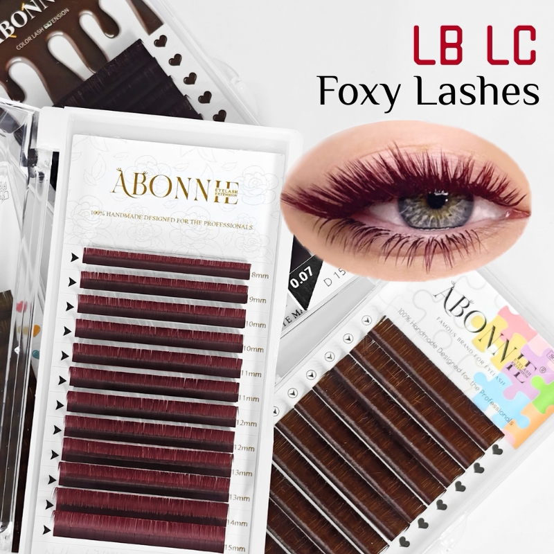 LB LC 버건디 래쉬 와인 레드 클래식 속눈썹 연장  - Eyelash Extension Natural Classic 리뷰 및 가격