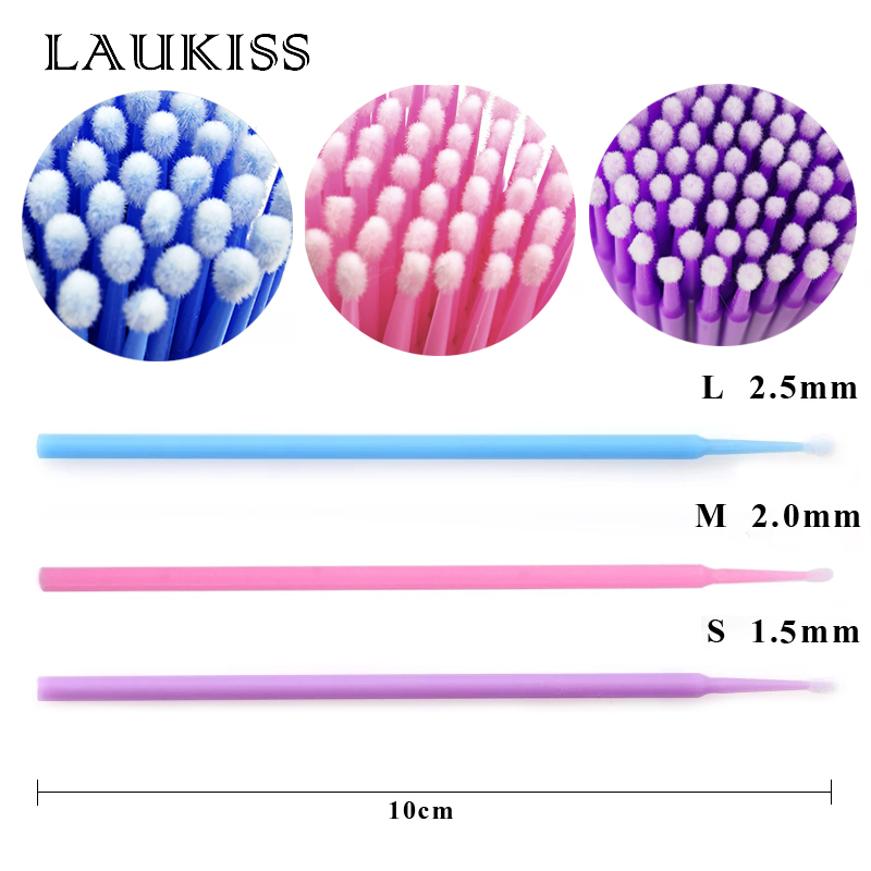 500 개/몫 속눈썹 연장 청소 면봉 속눈썹 리프트 접 - Eyelash Extension Eyeliner 리뷰 및 가격