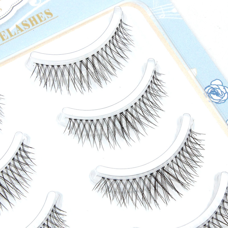 032 일본 한국 5쌍 인조 속눈썹 자연스러운 크로스  - Eyelash Extension Korea Natural 리뷰 및 가격