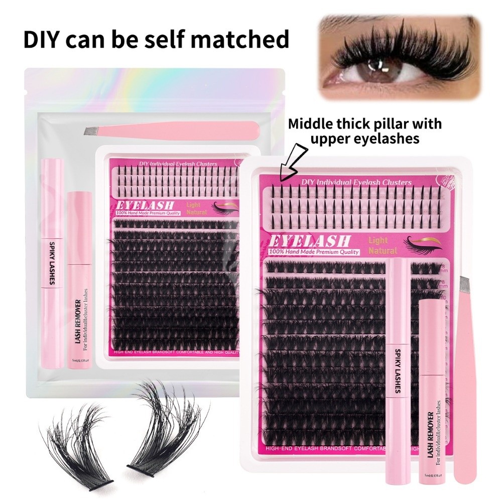 8-18mm 길이의 자연스러운 속눈썹, 가벼운 스타일  - Eyelash Extension Natural Look 리뷰 및 가격