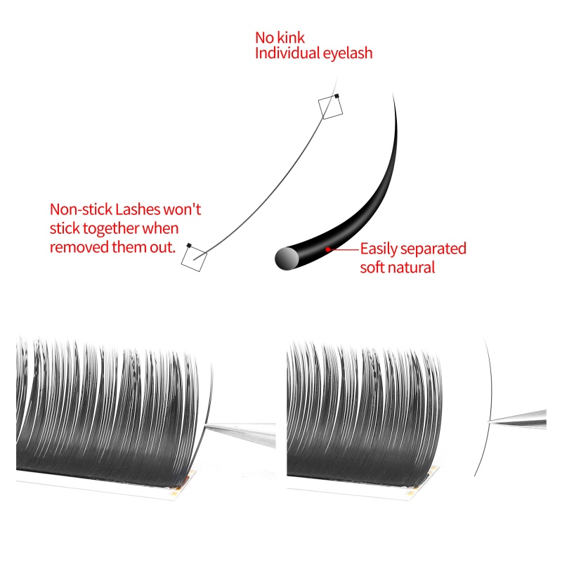 클래식 개별 속눈썹 익스텐션, 프로페셔널 소프트 내추럴 - Eyelash Extension Natural Classic 리뷰 및 가격