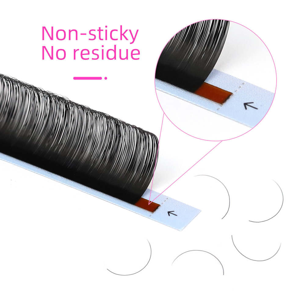 RUJADE 5 사례 / 대량 인조 속눈썹 연장 블랙  - Eyelash Extension Natural Classic 리뷰 및 가격